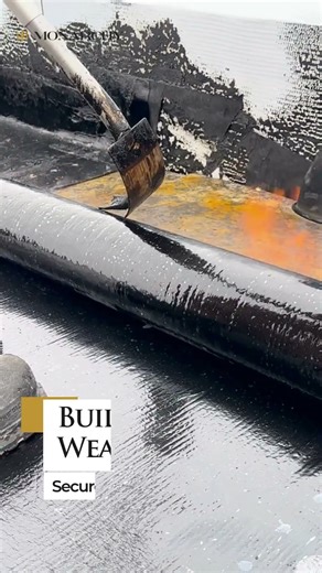 Flat Roof Solutions That Last Torch-On Installation at 816 Somerset #shorts