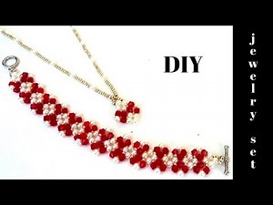 beading tutorial. diy bracelet.diy necklace. easy beading for beginners