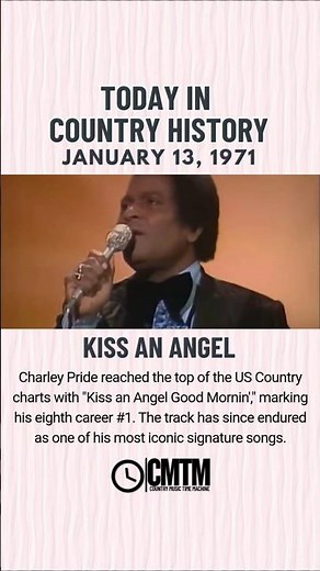 Today in Country History - Charley Pride