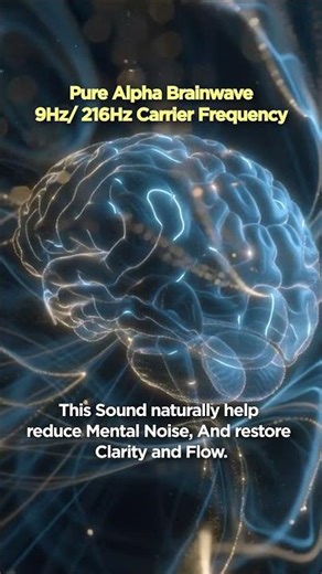 9Hz 216Hz frequency | Sound Waves for Energy Alignment & Deep Focus | Transform by Isha Khanna