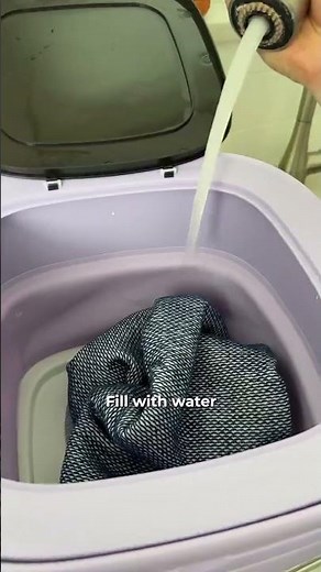 I Tested This Mini Portable Washing Machine… Does It Work?