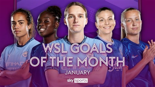 Women's Super League Goals of the Month | January 2025