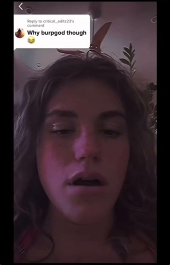 Mira is burping and then she pees in her pants