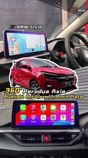 Upgrade Your Perodua Axia with a Premium 12.3 Inch AntiGlare Head Unit