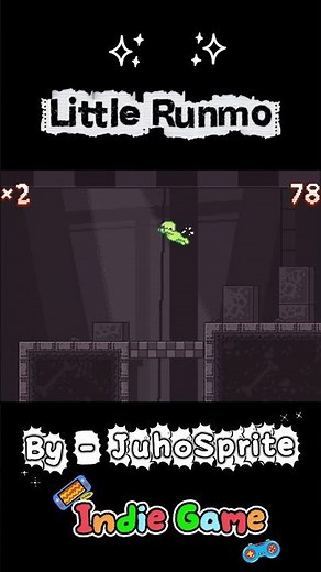 Little Runmo Platformer 2D Indie Game By - JuhoSprite