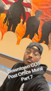 #postoffice #coloradosprings #usps #mural #military | Jerel INK