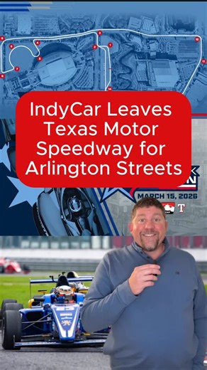 IndyCar is coming to the streets of Arlington. 🏎️🔥 In 2026, the Grand Prix of Arlington will transform the area around AT&T Stadium and Globe Life Field into one of the longest and fastest street circuits in the entire IndyCar Series. With a nearly one-mile straightaway, 14 corners, and a split pit lane, this race is expected to be unlike anything North Texas has ever seen. After years at Texas Motor Speedway, IndyCar is officially entering a new era in Arlington. This is more than a race — it