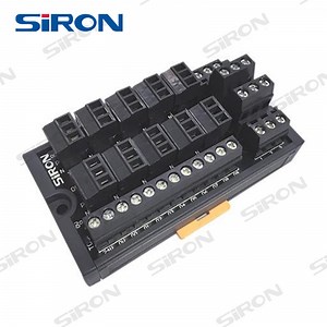 [Hot Item] Siron T085 10 Channel 2-Wire 3-Wire NPN Input Screw Wiring Io Photoelectric Switch Sensor Terminal Block