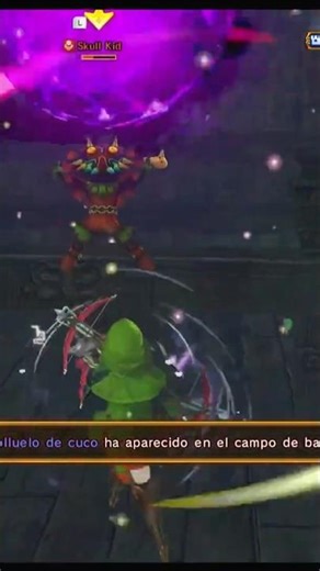 Linkle vs Skull Kid #gameplay #shorts #zelda #gaming