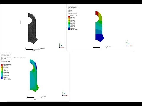How to create symmetric plane in Ansys and use weak spring in analysis type