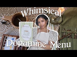 STOP Overconsuming and Doomscrolling by making a Whimsical Dopamine Menu