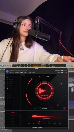 Still fighting the bass mix every session? 🔥 Meet QUAKE, a bass engine built to hit right away. 1,000 Presets ready to slap straight out the box If you’re looking for something clean, distorted, chaotic, or subby, QUAKE has every type of bass you could need. ✅ 1,000 pro-designed 808s & basses ✅ Instantly usable in any mix ✅ Custom controls if you wanna dial it deeper ✅ Drag in your own samples and manipulate them with ease If you’re tired of spending more time fixing bass than making bangers… �