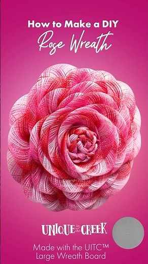 How to Make a DIY Rose Wreath