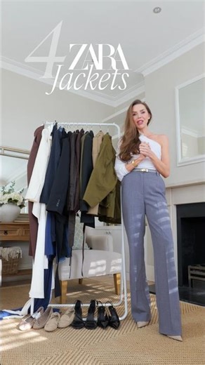 4 ZARA Jackets for Spring #zarahaul #springoutfit #outfitinspo