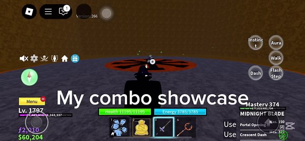 Combo Showcase with Super Human and Midnight Blade