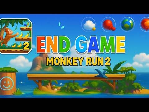 Monkey Run 2 - All Level：55, 56, 57, 58, 59 𝙓 60. 🍌🐒 ‎