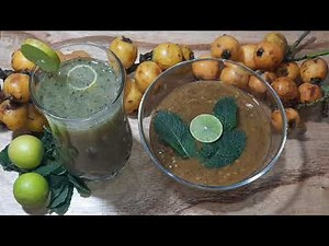 Loquat Ki Chutney And Loquat ka sharbat Recipe By Zainab Food Corner || Ramzan Special