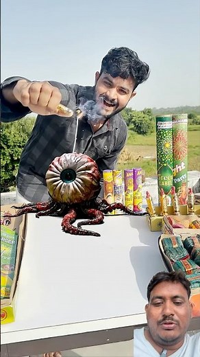 Alien Firecracker 🧨 #shorts #outofmindexperiment