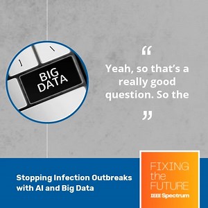 In the latest episode of the IEEE Spectrum #podcast "Fixing the Future," Steven Cherry talks with epidemiologist Dr. Lee Harrison about the current method hospitals use to find and stop infectious disease transmission among patients and how it is outdated. Their practices haven't changed significantly in over a century due to the lack of new technology. Now, that is changing. Listen to the full podcast on IEEE Spectrum via https://bit.ly/3qUndHI | IEEE