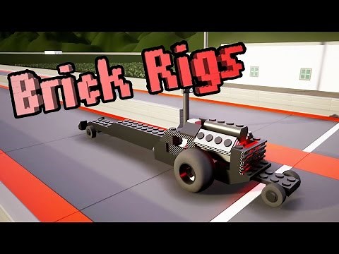 RACING UPDATE! - Brick Rigs Workshop Creations - 650km/h Drag Racer, Huge Tanks Gameplay Highlights