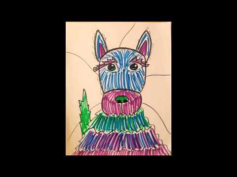How to Draw a Scottie