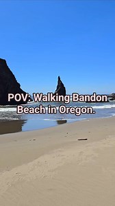🌊 Walking the shores of Bandon Beach feels like stepping into a dream. The towering sea stacks, endless ocean views, and soft sand make it one of Oregon’s most breathtaking coastal spots. ✨ Perfect place for a peaceful stroll, snapping photos, or just taking in the beauty of the Pacific 🌅🐚 #BandonBeach #OregonCoast #PNWTravel | The PNW Bucket List