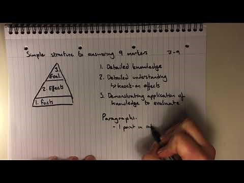 How to answer 9 markers in geography AQA GCSE