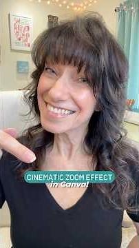 🎥Cinematic zoom effect in Canva!
