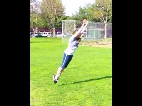 Tumbling: How To Do A Power Hurdle With Coach Meggin!