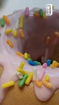 [1분1빵] 초간단 알록달록 구운도넛 만들기 baked donuts recipe 구움도넛