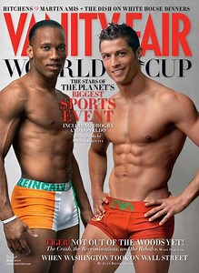 Coupe du monde : les footballeurs en calecon pour Vanity Fair - Photos de corps masculins