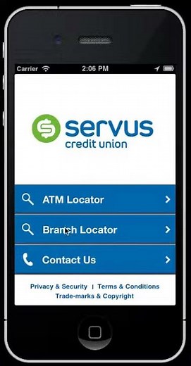 Servus Mobile App Demo