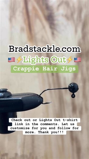 #bradstackle #crappiejigs #crappie #fishingislife #crappieseason | Brad's Custom Rods & Tackle
