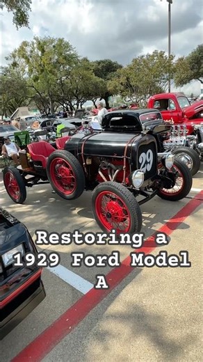 The 1929 Ford Model A #FordModelA #ClassicCar #VintageFord #1929Ford #AmericanClassic #automobile