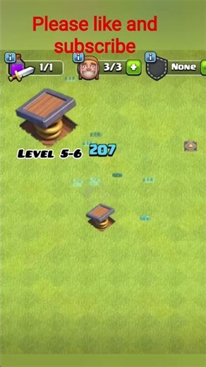 Clash of clans spring trap All levels #coc #gaming #clashofclans