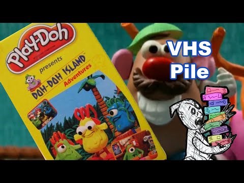 VHS Pile - Doh-Doh Island Adventures