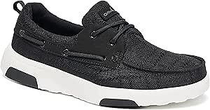 OrthoComfoot Womens Slip On Shoes with Arch Support, Comfortable Orthopedic Sneakers for Plantar Fasciitis Pain Relief, Ortho Flat Feet,Orthotics Supportive Loafers Black Size 8