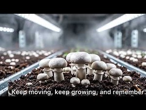 Mushroom Growth ASMR with Powerful Motivation 🌿💪 | Nature Boost”
