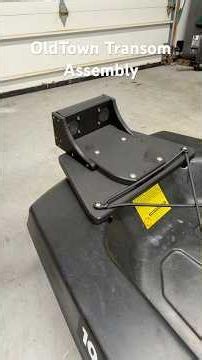 Old Town Sportsman 106 Motorized Kayak Build | Part 2: Premium Transom Assembly