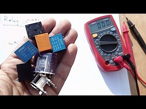 How to test Relays with a multimeter in Urdu/Hindi