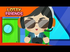 The Airplane Pilot 👨‍✈️✈️ | Sing Along | Kid's Songs | Brave Captain