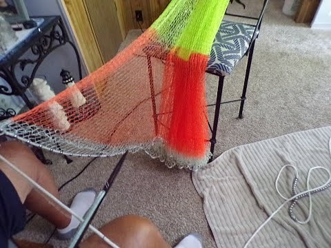 Handmade cast nets, nylon Dacron, mullet nets, shrimp nets, bait nets.