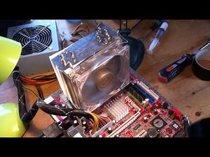 Peltier / TEC cooling a CPU