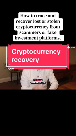 Lost crypto to a scam? Time is critical. Every transaction leaves a trace on the blockchain, and we use professional tools to follow it, identify scam wallets, and help victims recover their assets. #CryptoRecovery #CryptoScam #BitcoinFraud #FundsRecovery #scamalert