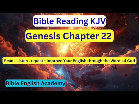 Genesis – Chapter 22 (KJV) | Listen to the Word of God and Meditate on Scripture. #biblereading