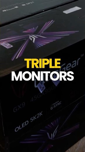 Triple Monitors Changed Everything #racing #simracing #simupgrade #triplemonitor #simrig