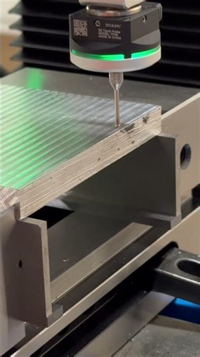 3D probing workpiece on my CNC converted Weiss VM32L