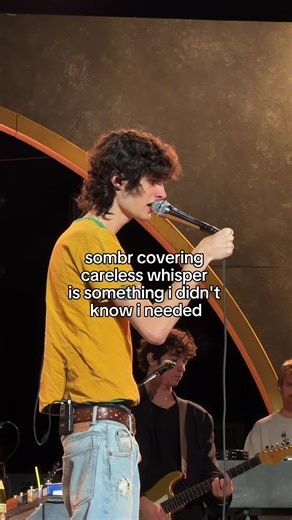 Careless Whisper Cover by Sombr: A Soundcheck Experience