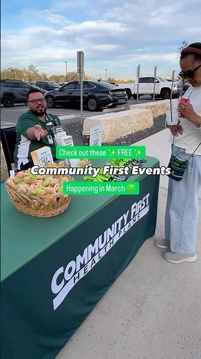 Community First March Events