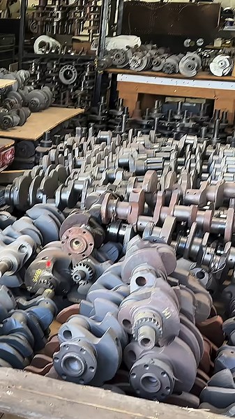 The truth about sagging crank and cam shafts